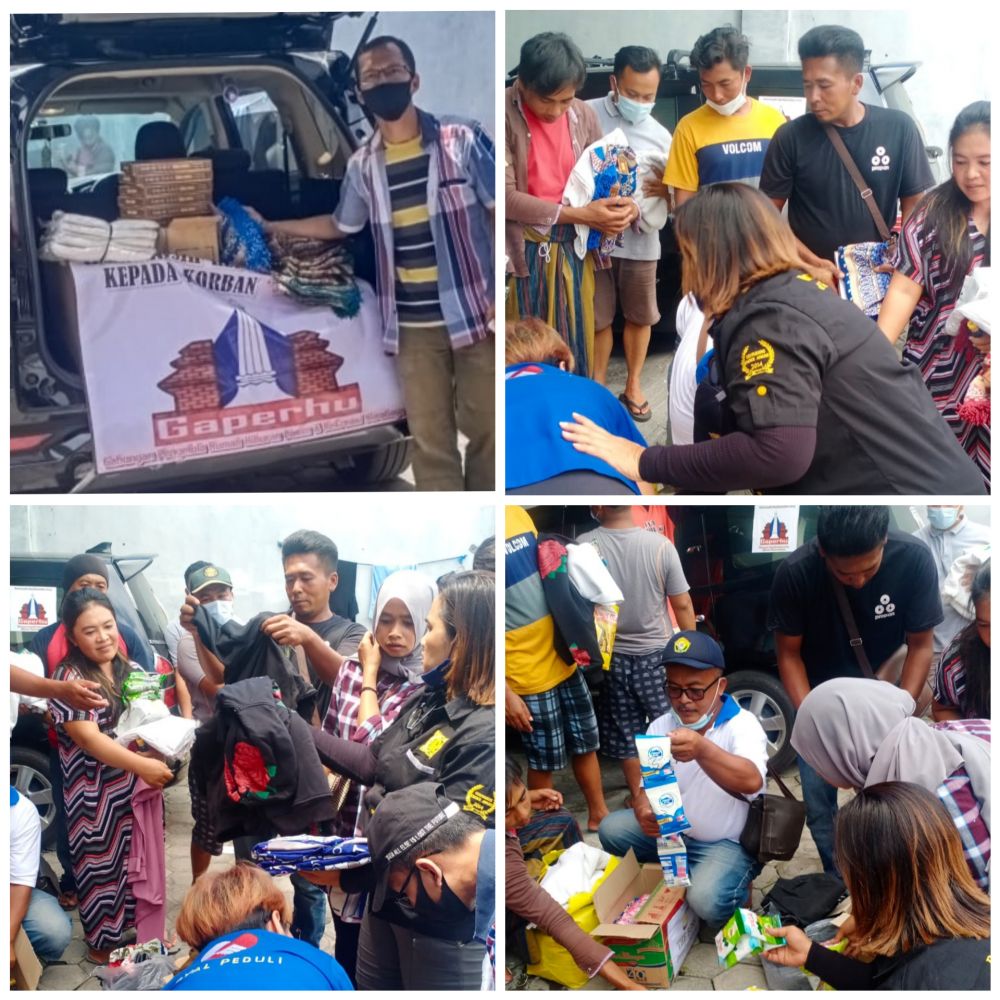 Gabungan Pengusaha Rumah Hiburan Umum (GAPERHU) Peduli Semeru 