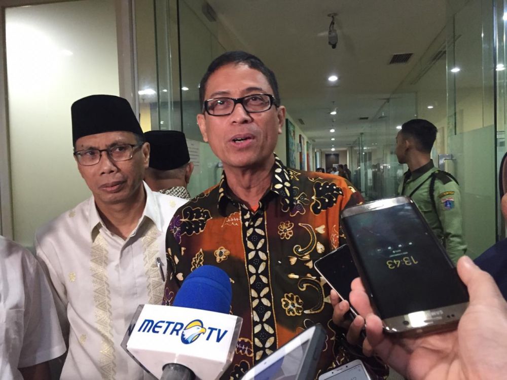 Kandidat Calon Wakil Gubernur (Cawagub) DKI Jakarta dari Partai Keadilan Sejahtera (PKS) Nurmansjah Lubis.